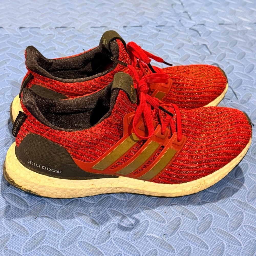 Adidas Ultra Boost Game of Thrones red black gold 9.5